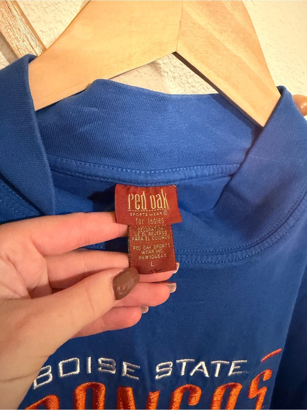 Vintage Boise State Broncos Turtleneck Shirt - Picture 3 of 5